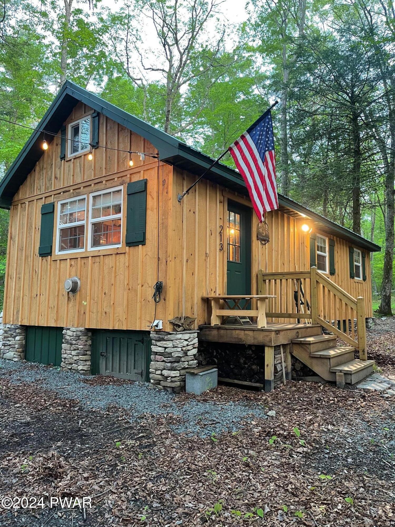 213 Spencer Road Dingmans Ferry, PA 18328 - Photo 1 of 19 Front K
