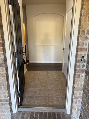 a view of front door