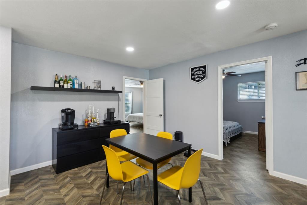 2630 Springvale Drive Farmers Branch, TX 75234 - Photo 10 of 25 a view of a workspace and dining room