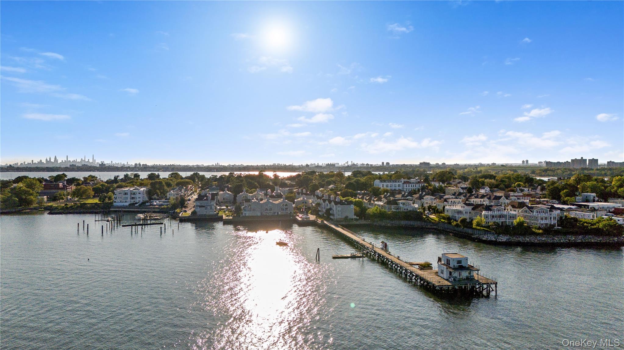 21 Deepwater Way Bronx, NY 10464 - Photo 1 of 27 a view of city and a lake view