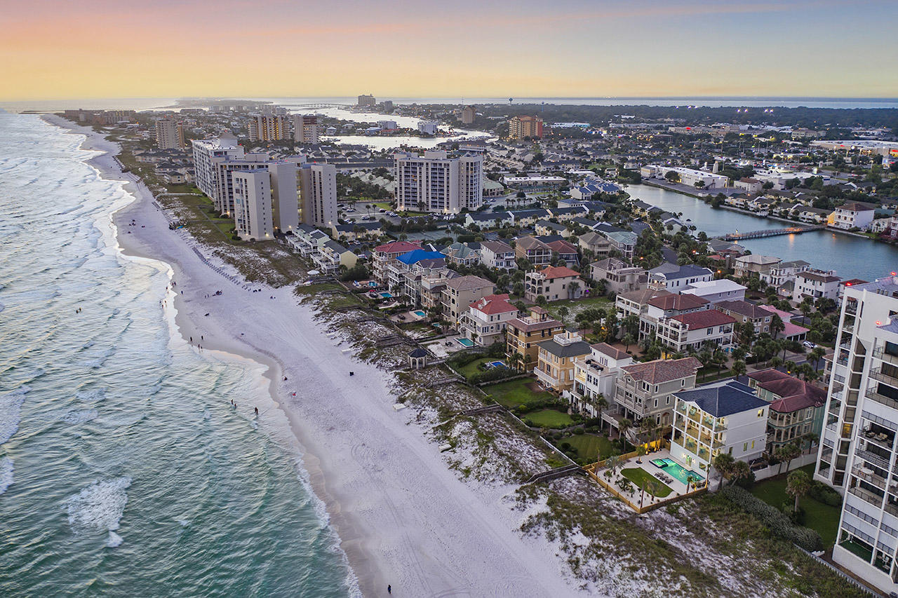 132 Sandprint Circle Destin, FL 32541 - Photo 3 of 117 an aerial view of residential houses with outdoor space