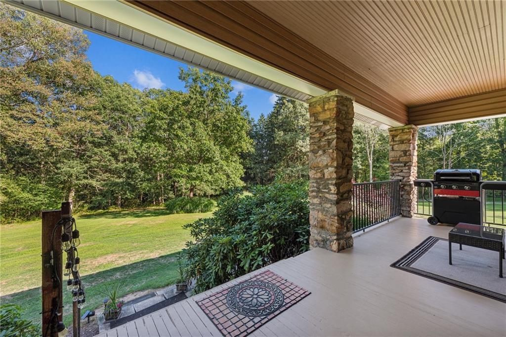 1239 New Stanton Ruffsdale Road Ruffs Dale, PA 15679 - Photo 29 of 47 a view of a balcony with chair and table