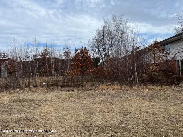 a backyard of a house