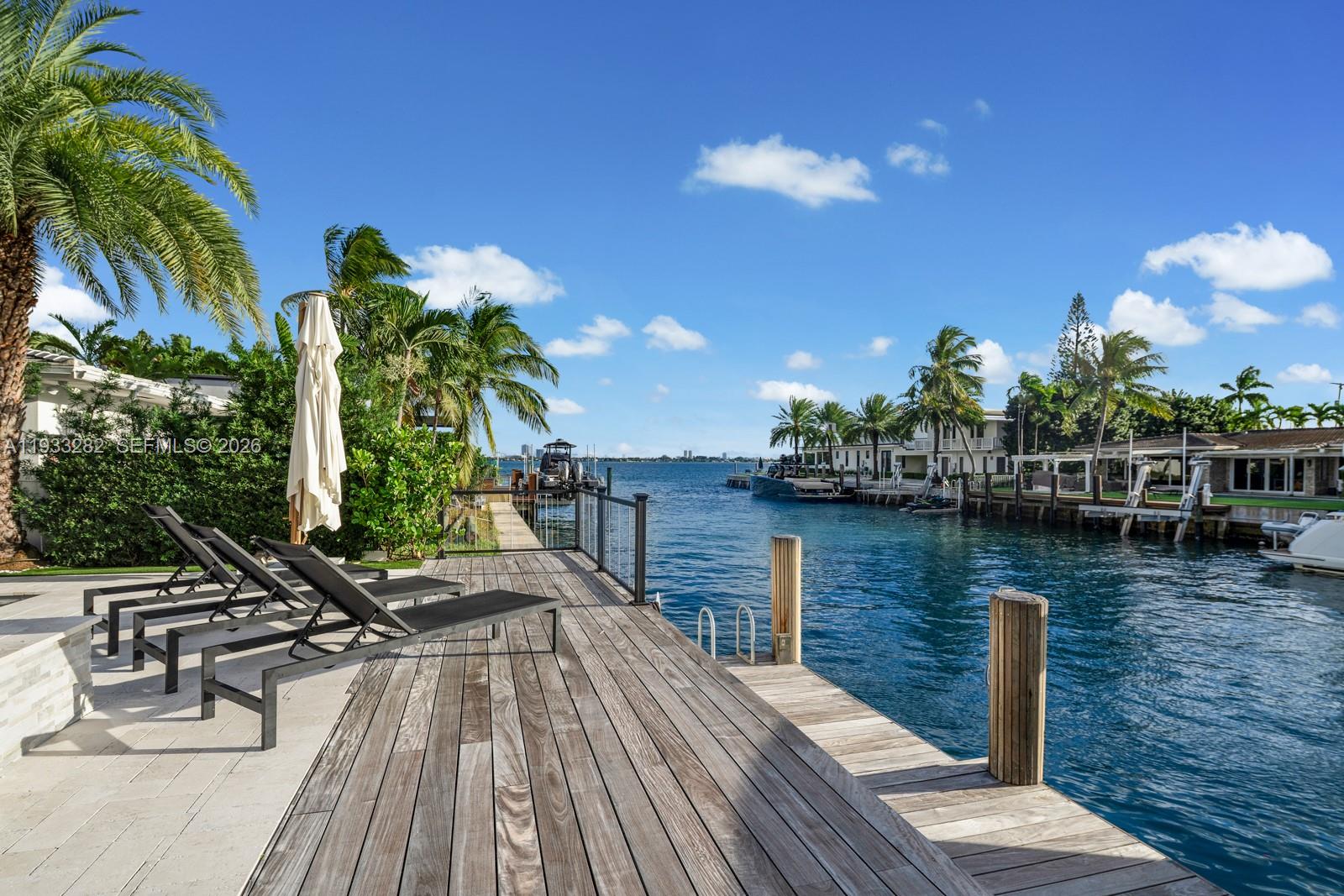 1970 Northeast 119th Road North Miami, FL 33181 - Photo 11 of 54 a view of a lake with sitting area