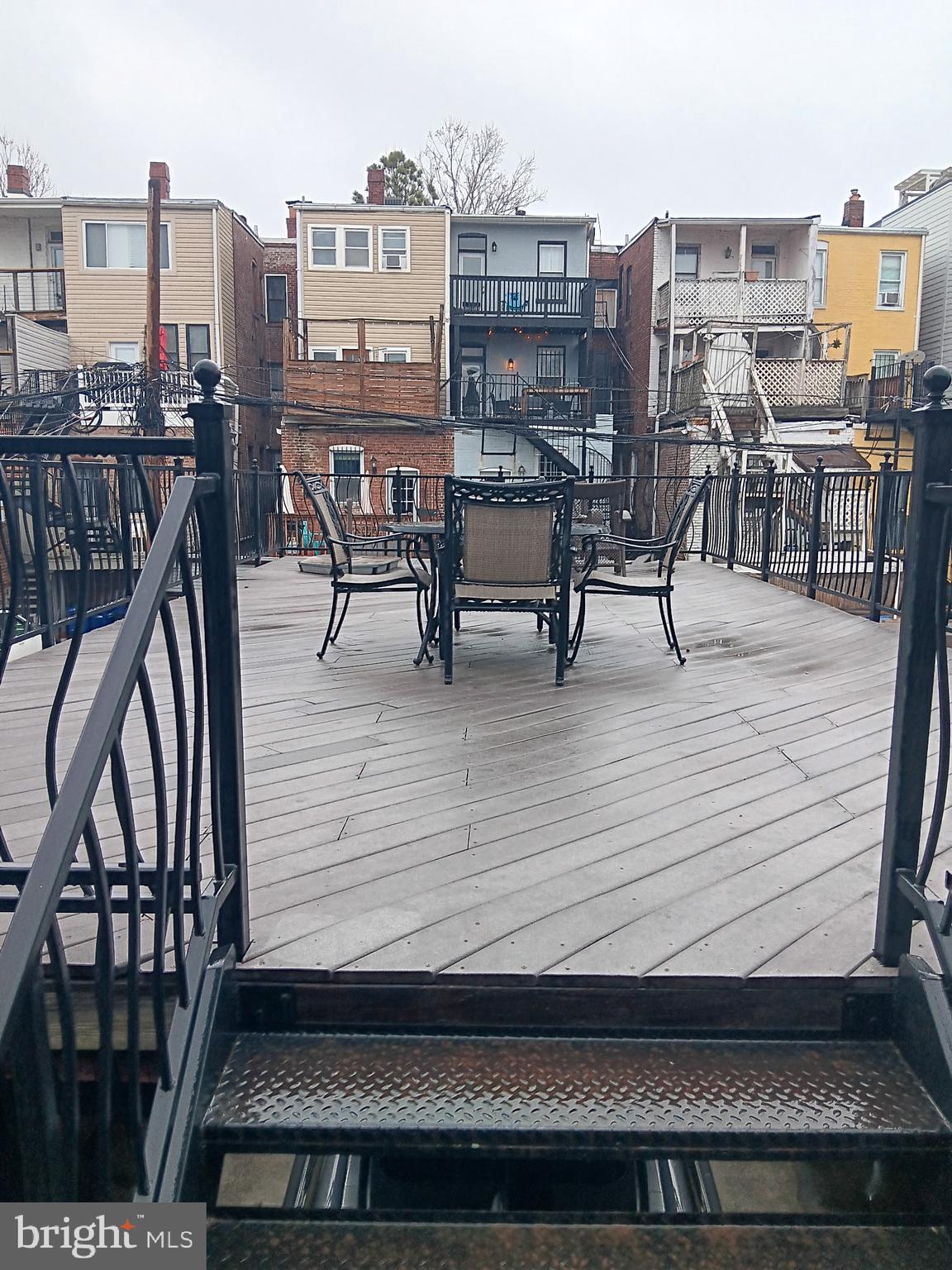 1209 Harvard Street Northwest Washington, DC 20009 - Photo 8 of 9 a view of a terrace with chairs