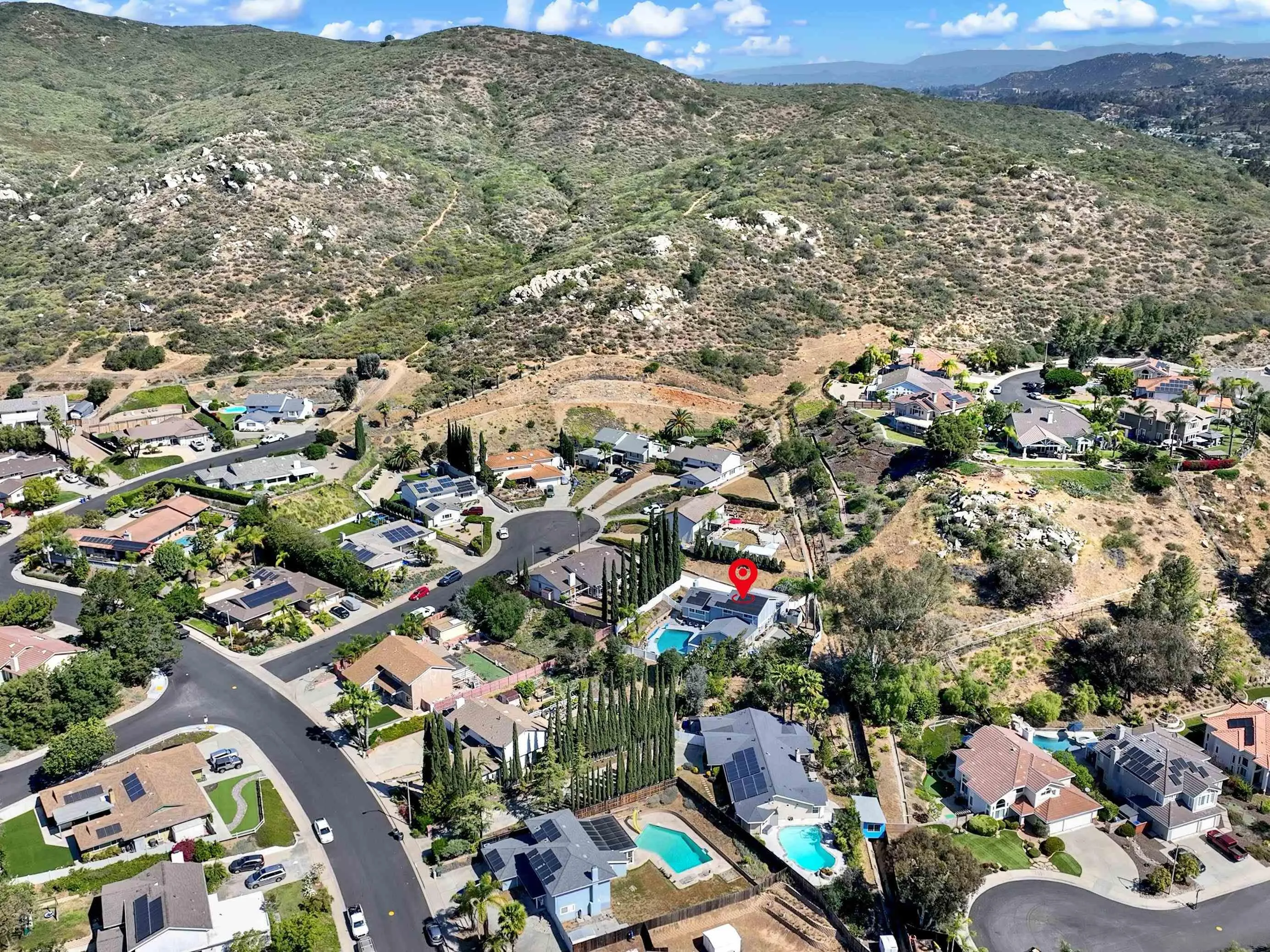12913 Evalyn Court Poway, CA 92064 - Photo 46 of 56 an aerial view of a city