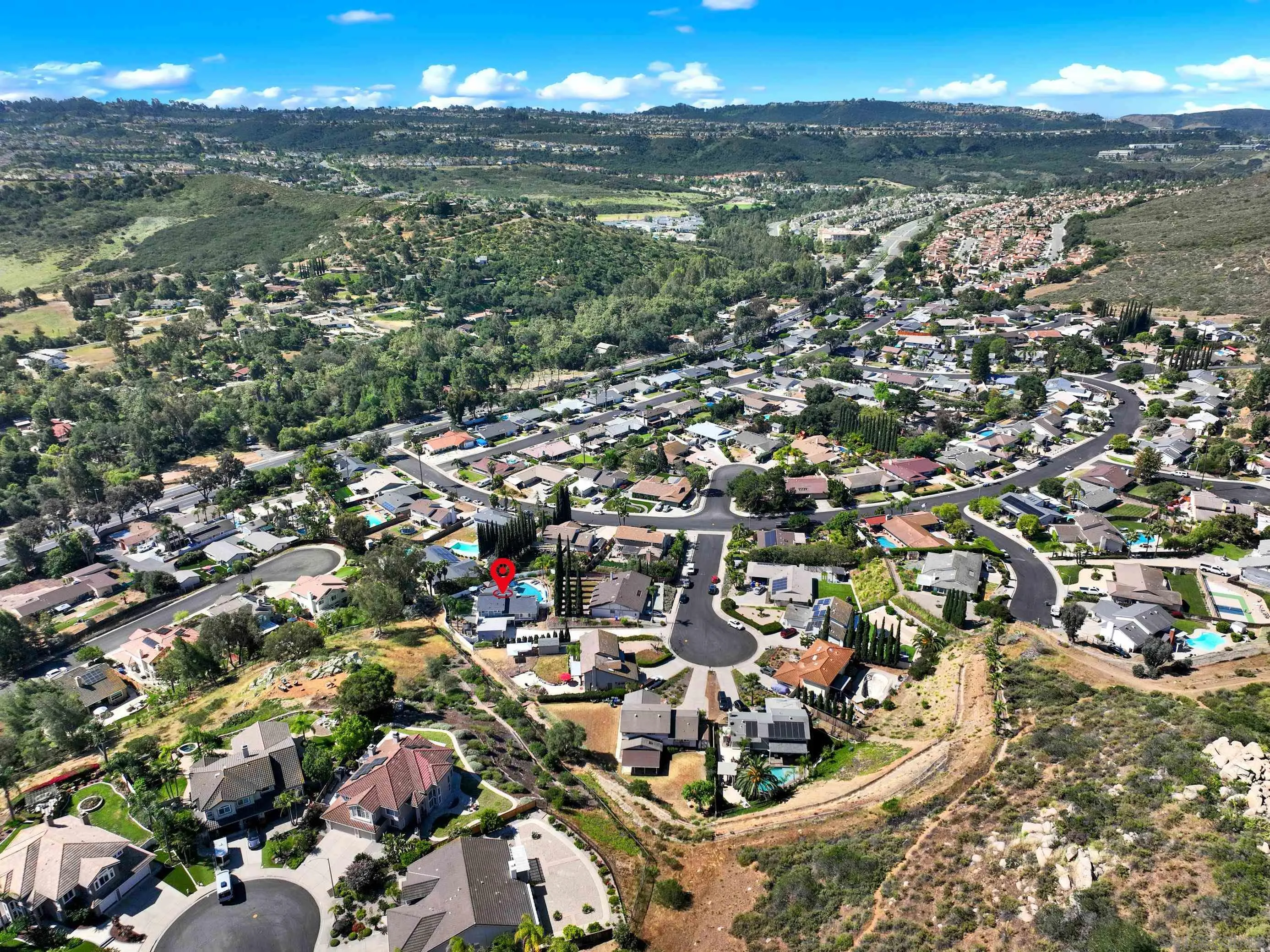 12913 Evalyn Court Poway, CA 92064 - Photo 48 of 56 an aerial view of a city