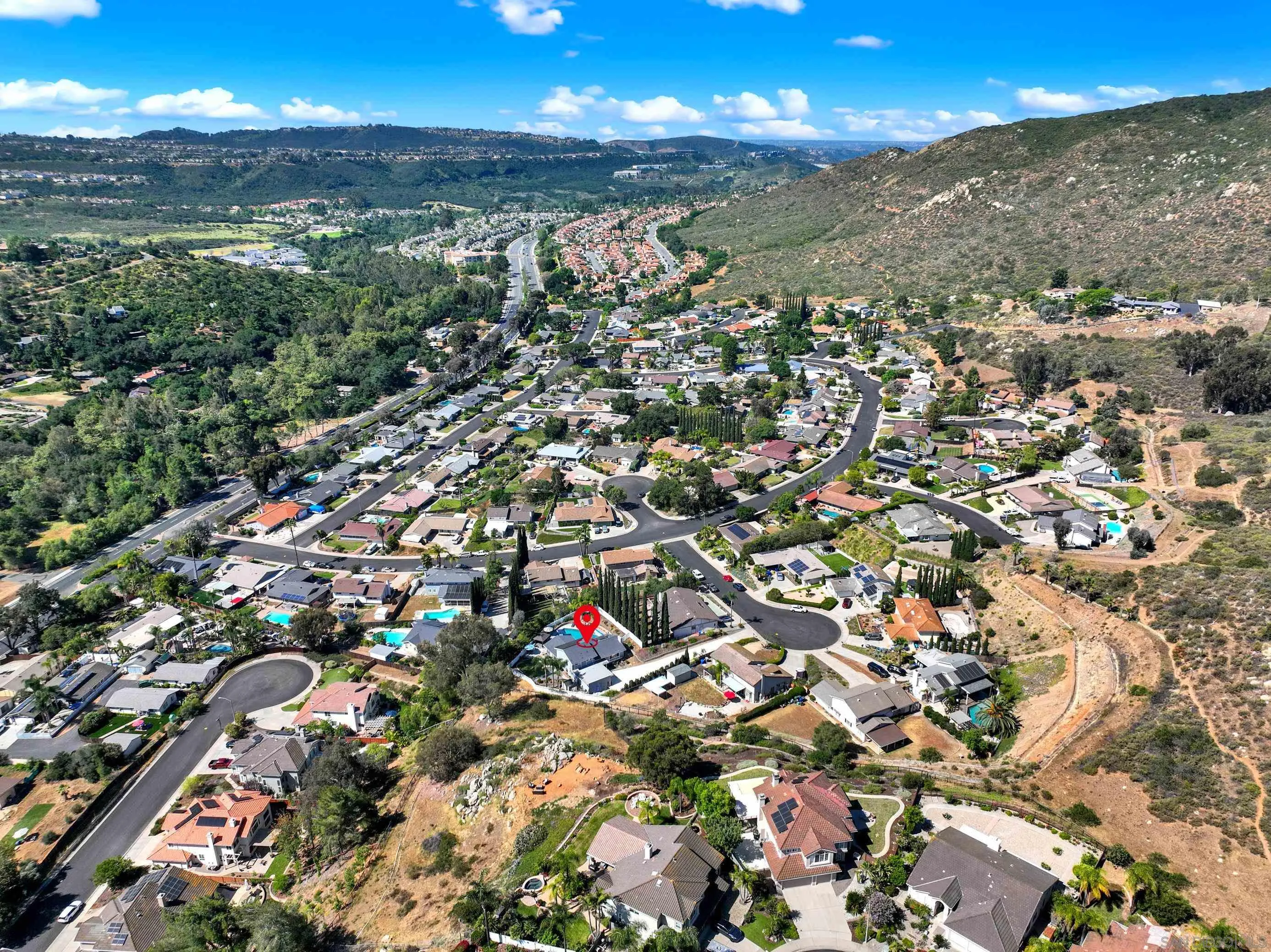 12913 Evalyn Court Poway, CA 92064 - Photo 49 of 56 an aerial view of a city