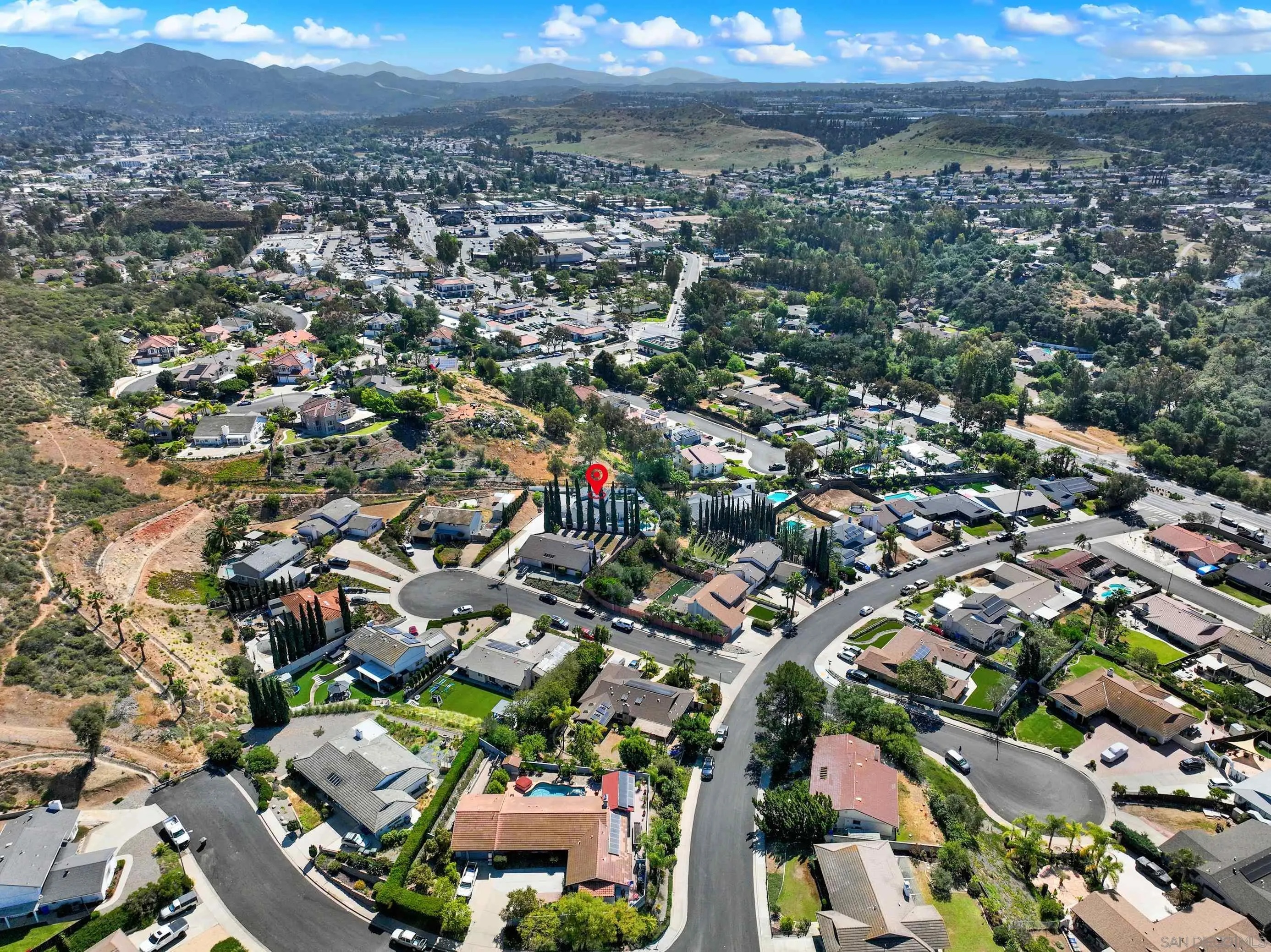 12913 Evalyn Court Poway, CA 92064 - Photo 51 of 56 an aerial view of a city