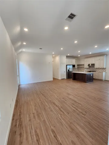 a view of kitchen and utility room