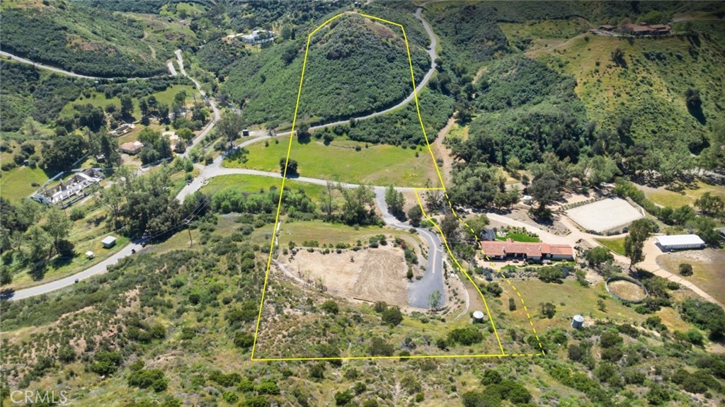 32067 Lobo Canyon Road Agoura Hills, CA 91301 - Photo 11 of 13 an aerial view of a residential houses with outdoor space