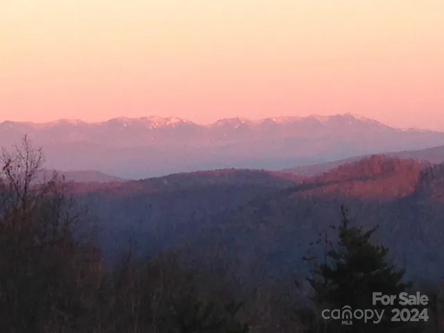 a view of a mountains