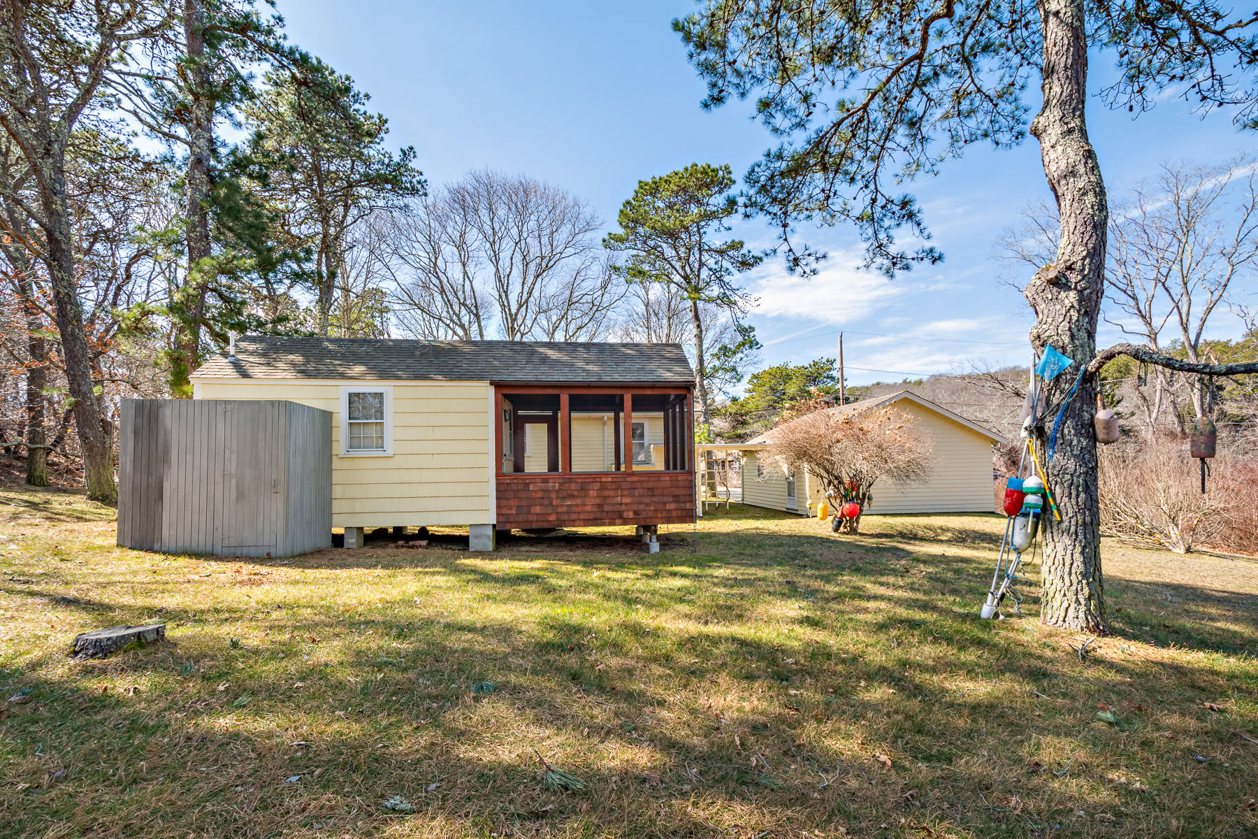 13 Atwood Road Truro, MA 02666 - Photo 6 of 36 a view of a house with a yard