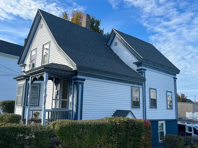 a view of outdoor space yard and front view of a house