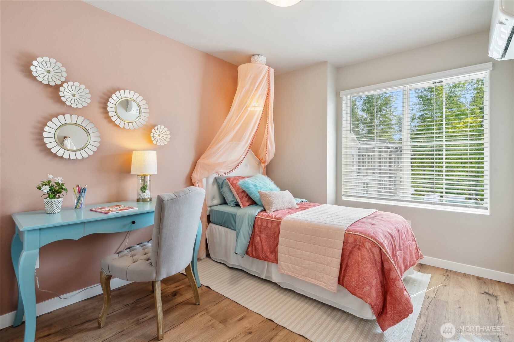1322 194th Street Southeast, Unit B7 Bothell, WA 98012 - Photo 13 of 18 a bedroom with a bed and a window