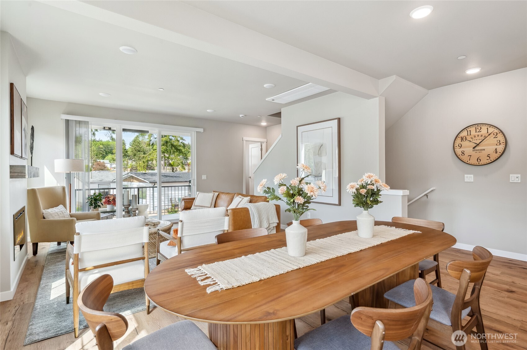 1322 194th Street Southeast, Unit B7 Bothell, WA 98012 - Photo 9 of 18 a view of a dining room with furniture window and outside view