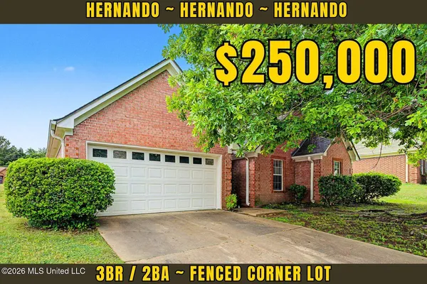 $250,000 | 3145 Magnolia Drive, Hernando, MS 38632