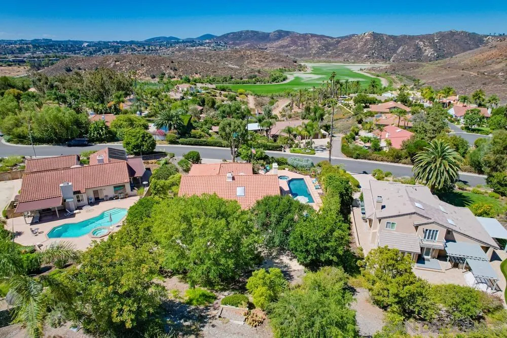 3534 Avenida Sierra Escondido, CA 92029 - Photo 38 of 38 an aerial view of house with a garden