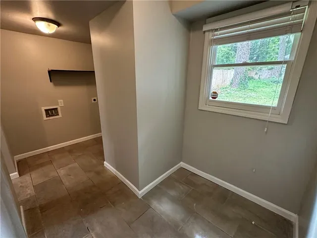 a view of a small space