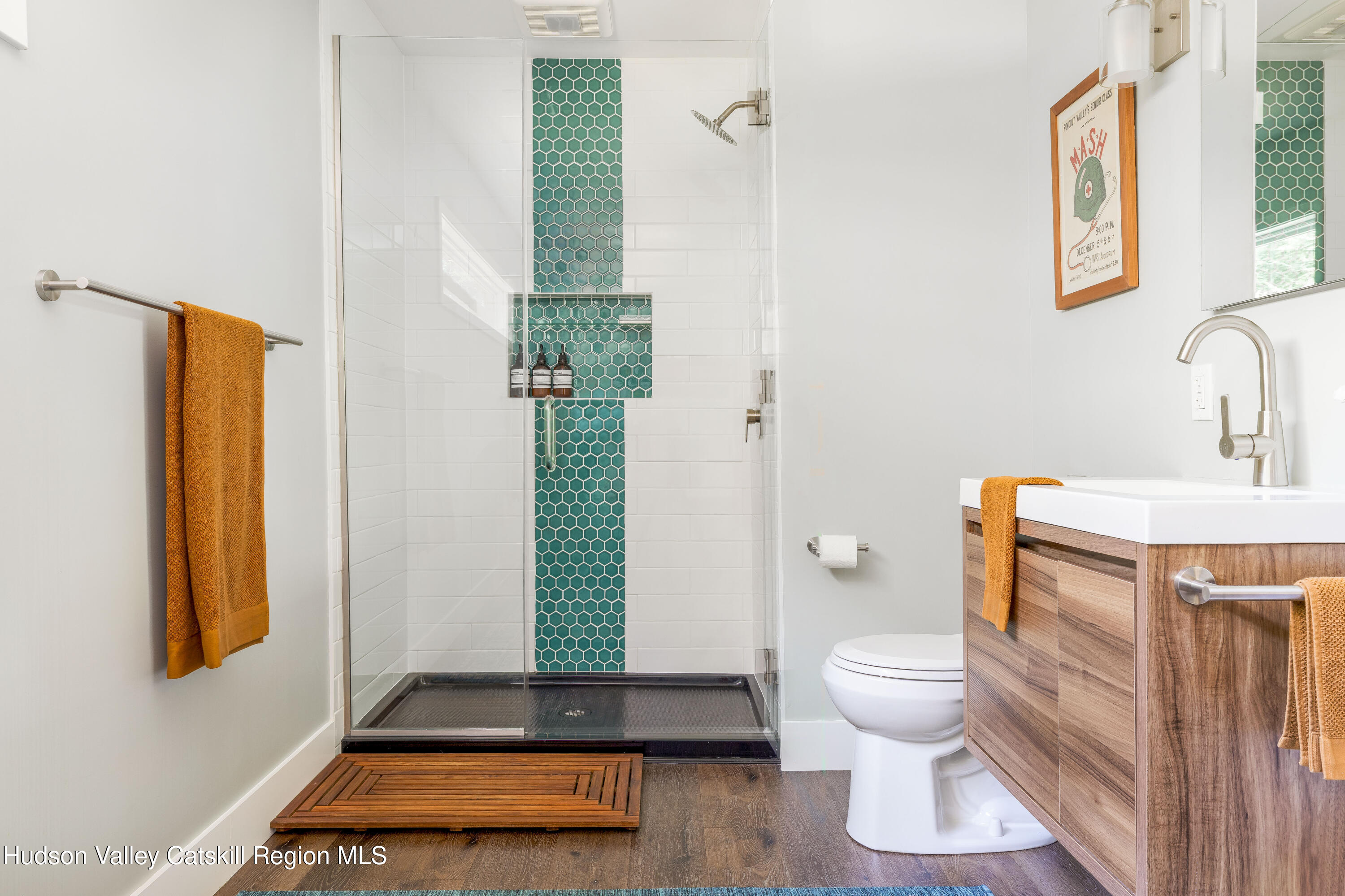 63 Lapla Road Kingston, NY 12401 - Photo 22 of 42 a bathroom with a toilet and a sink