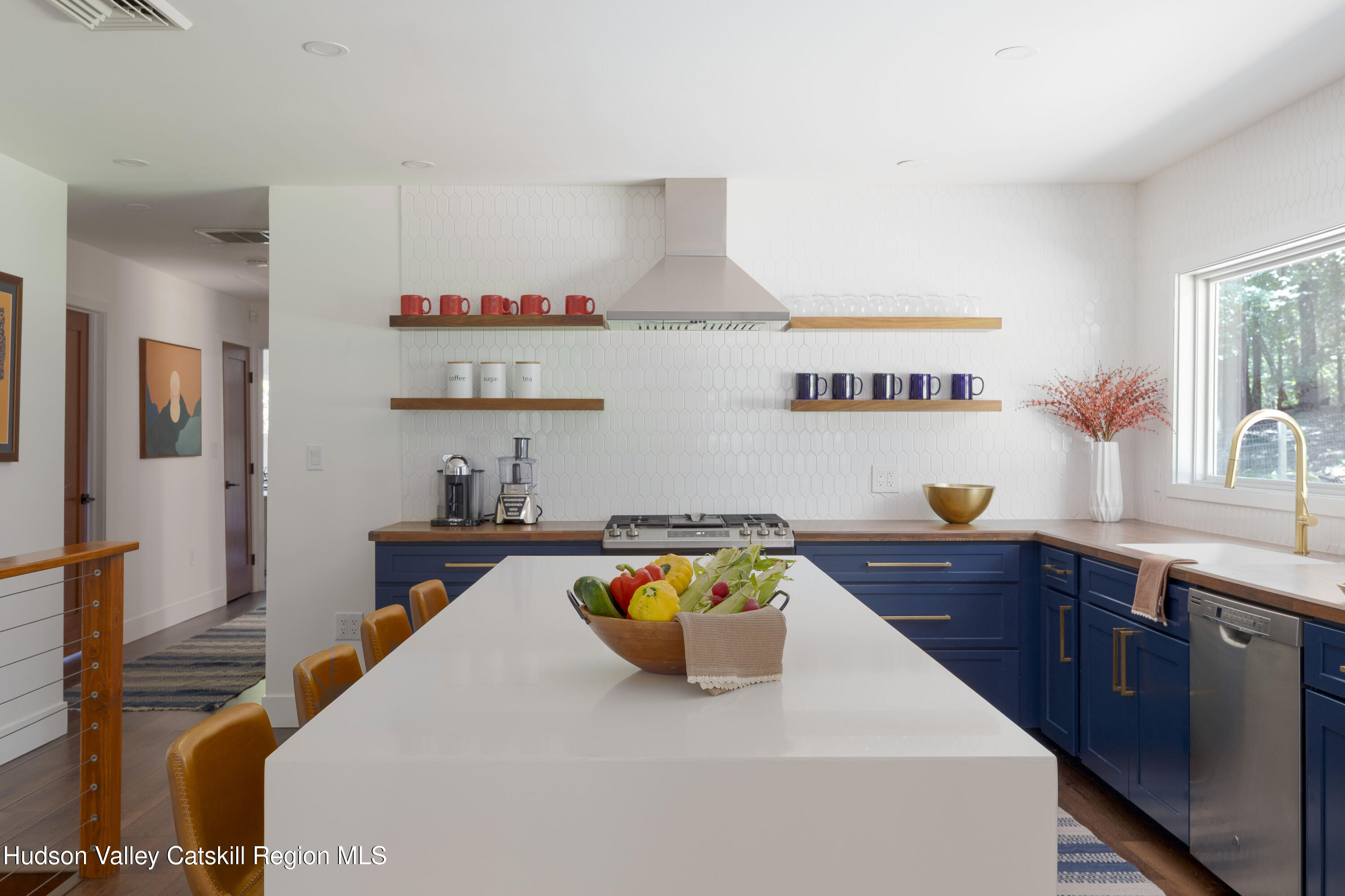 63 Lapla Road Kingston, NY 12401 - Photo 5 of 42 a kitchen with stainless steel appliances a stove a sink and a refrigerator