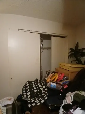 a room with storage and utility