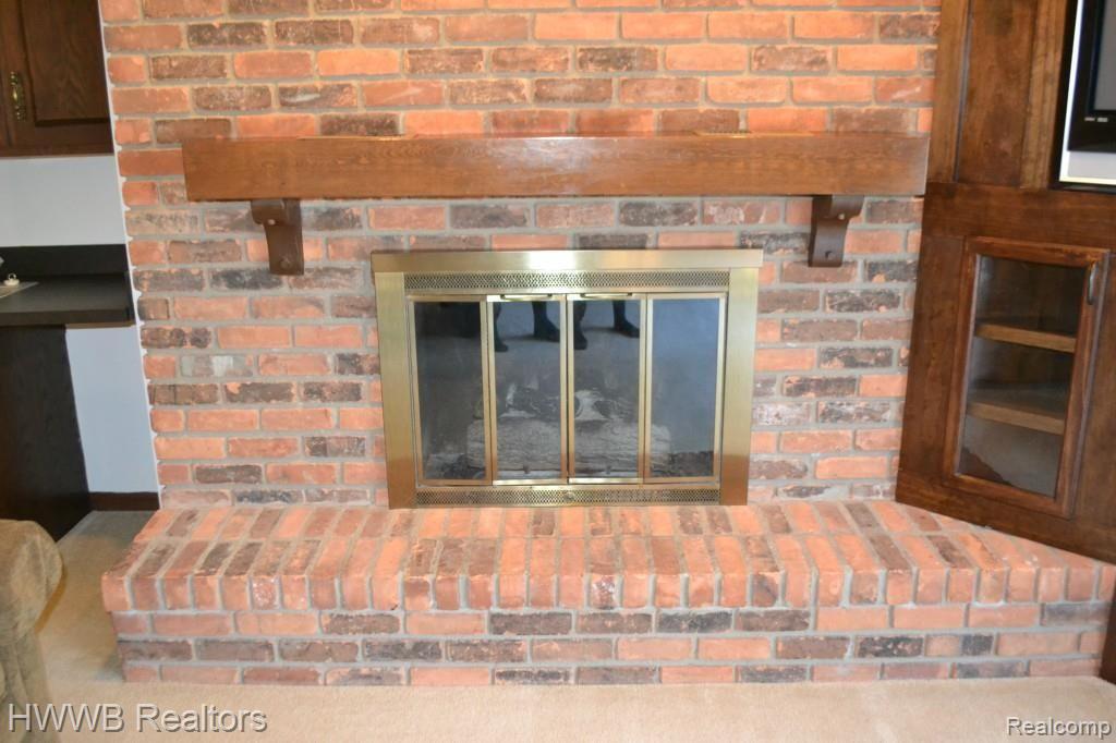 5205 Old Mill Road Rochester, MI 48306 - Photo 9 of 61 Family Room Fireplace
