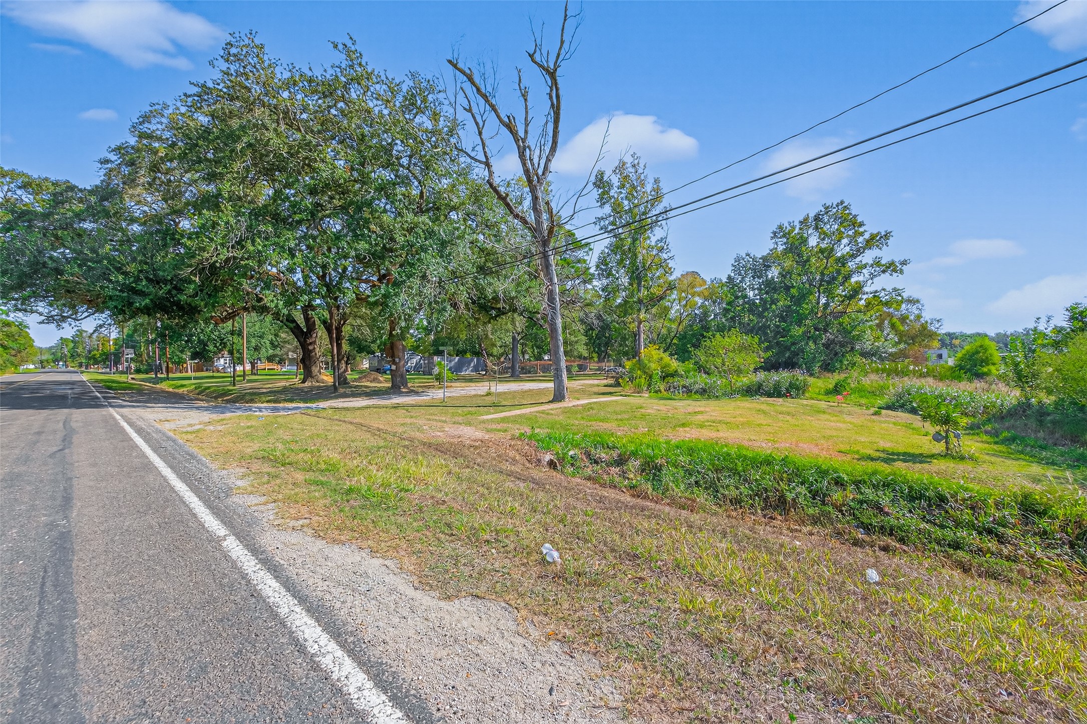 14 County Road 2400 Hull, TX 77564 - Photo 35 of 38 a view of outdoor space with garden and trees