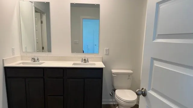 a bathroom with a sink and a toilet