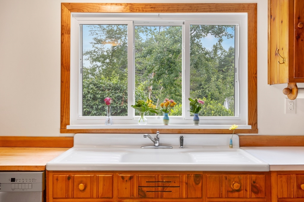 69 East Road Westminster, MA 01473 - Photo 6 of 17 a view of a window and a kitchen area with a sink