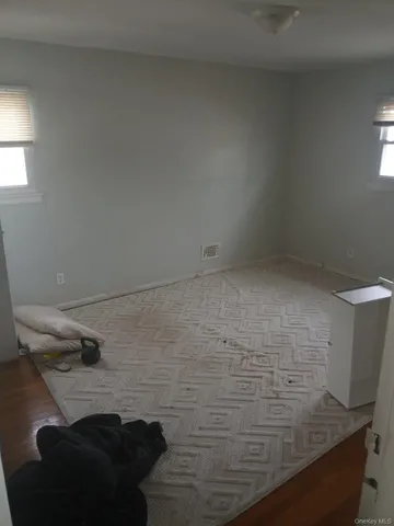 a room with water heater and window