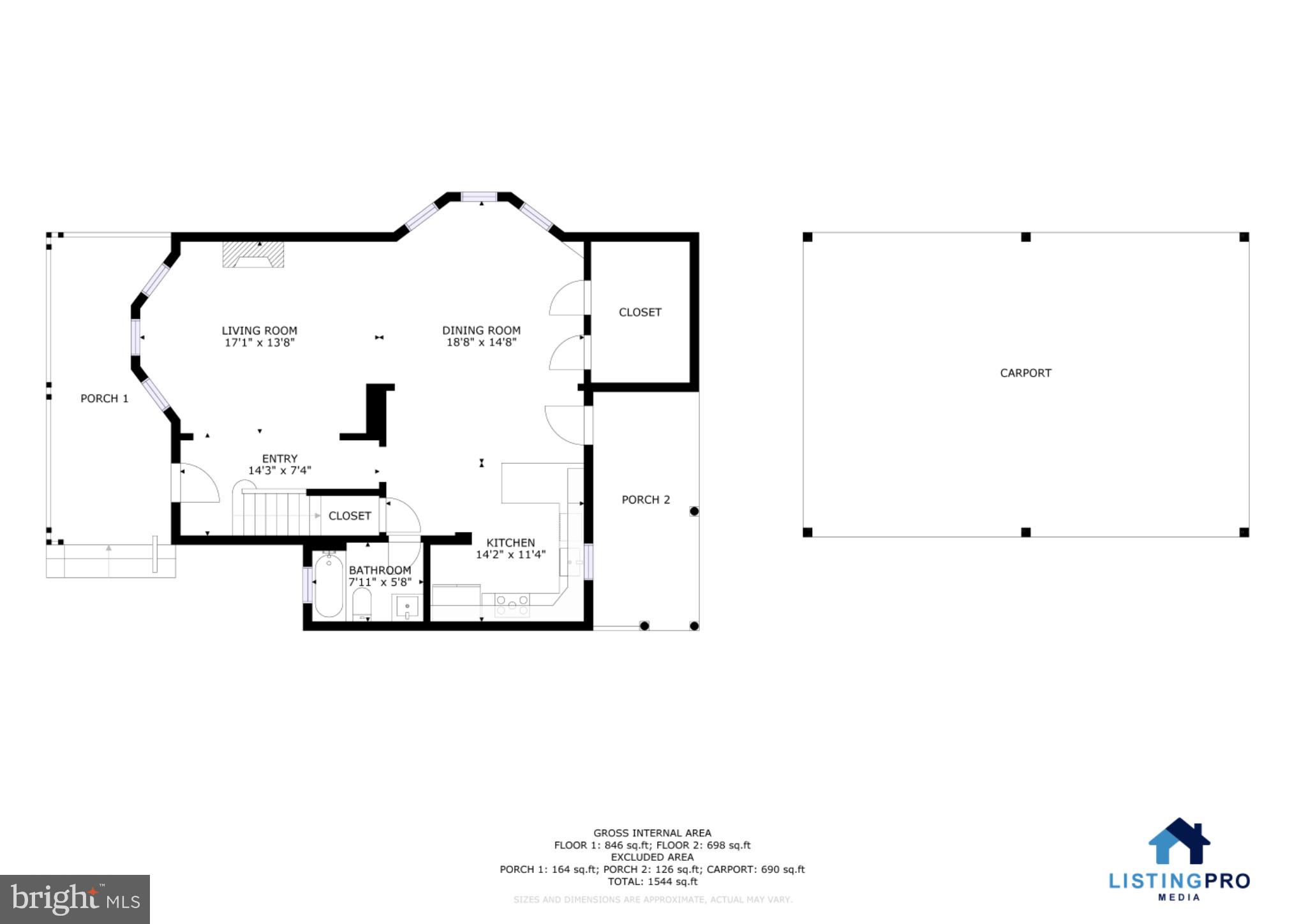 46 Boone Street Cumberland, MD 21502 - Photo 35 of 35 Charming floor plan with versatile spaces.