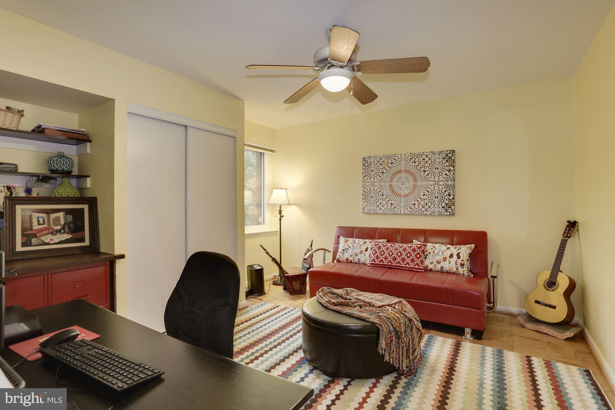 2016 Coleridge Drive, Unit 202 Silver Spring, MD 20902 - Photo 21 of 30 3RD BEDROOM CURRENTLY USED AS OFFICE HAS WOOD FLOO