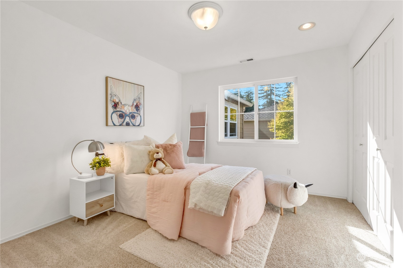 3210 187th Place Southeast Bothell, WA 98012 - Photo 22 of 39 a bedroom with a bed and a window