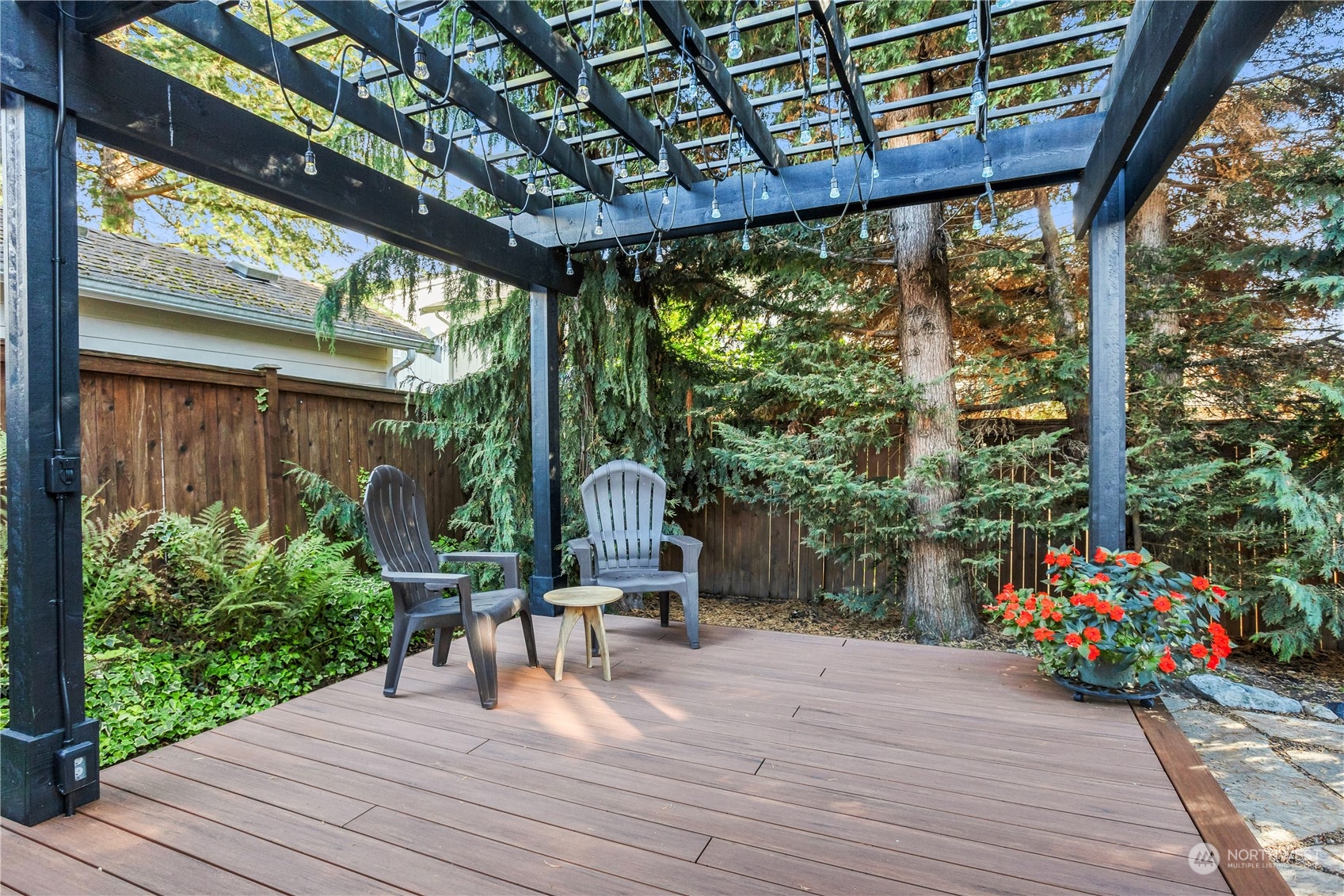 3210 187th Place Southeast Bothell, WA 98012 - Photo 31 of 39 a view of a porch with furniture and a yard