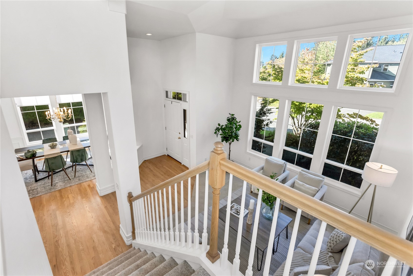 3210 187th Place Southeast Bothell, WA 98012 - Photo 6 of 39 a view of an chairs and table in a balcony