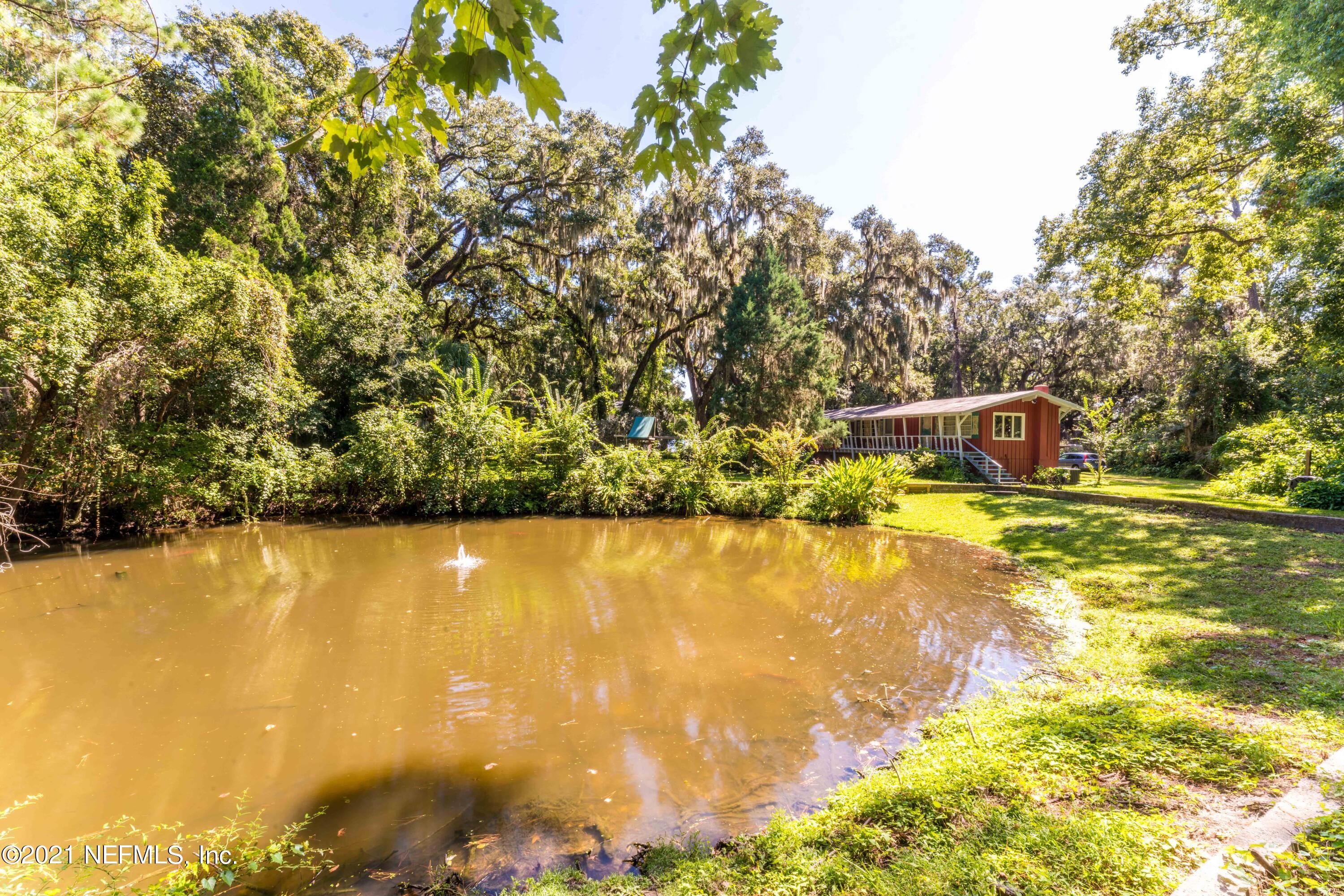 634 River Road Orange Park, FL 32073 - Photo 49 of 54 View of the Pond with trained Koi fish