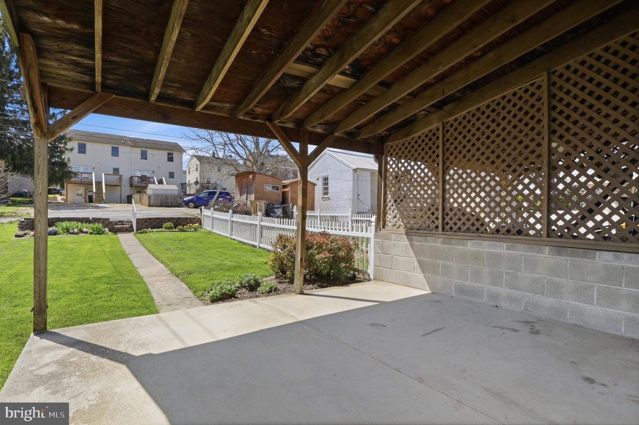 543 Baer Avenue Hanover, PA 17331 - Photo 32 of 51 a view of a backyard with porch