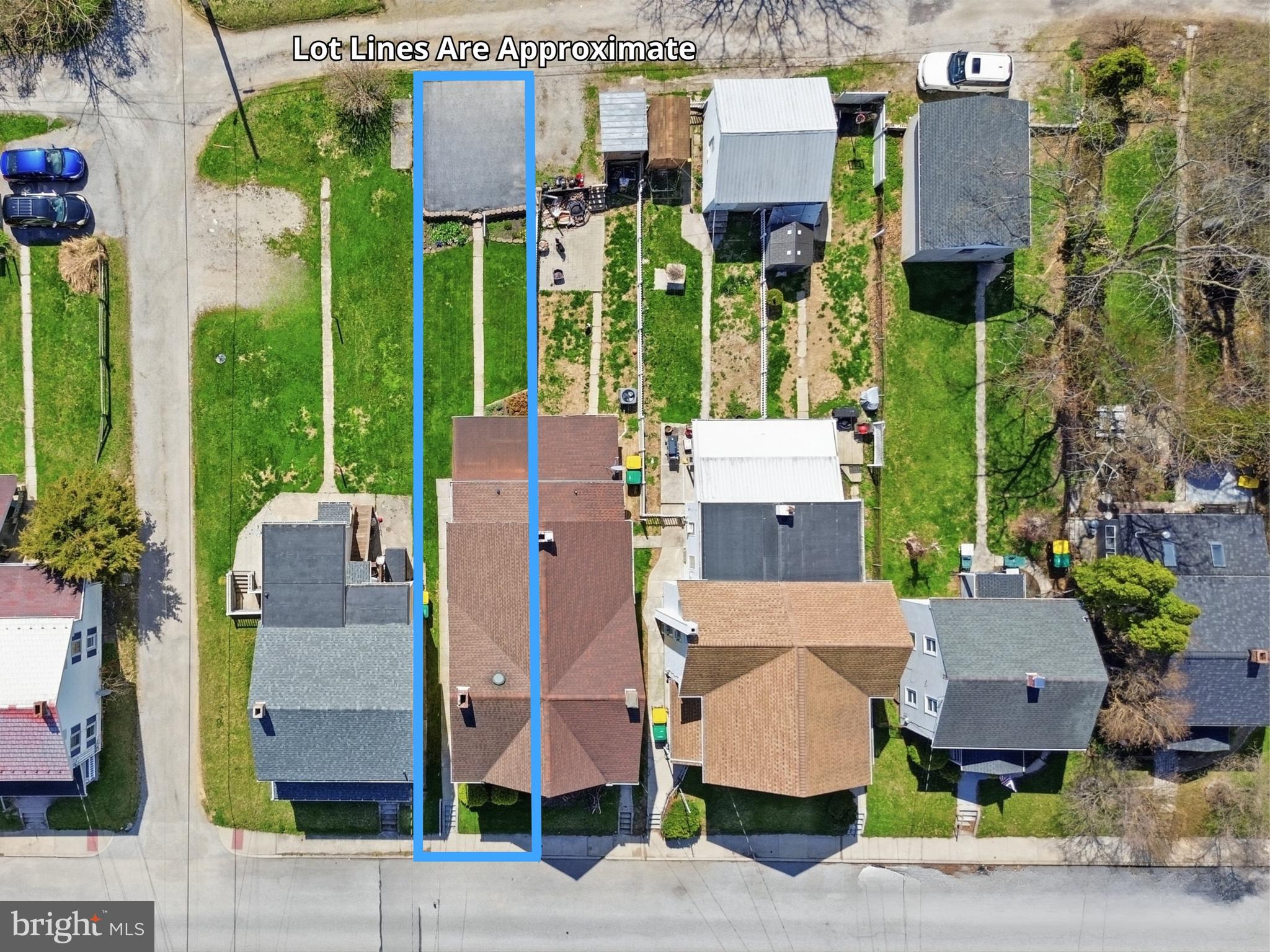 543 Baer Avenue Hanover, PA 17331 - Photo 39 of 51 an aerial view of residential houses with outdoor space and parking