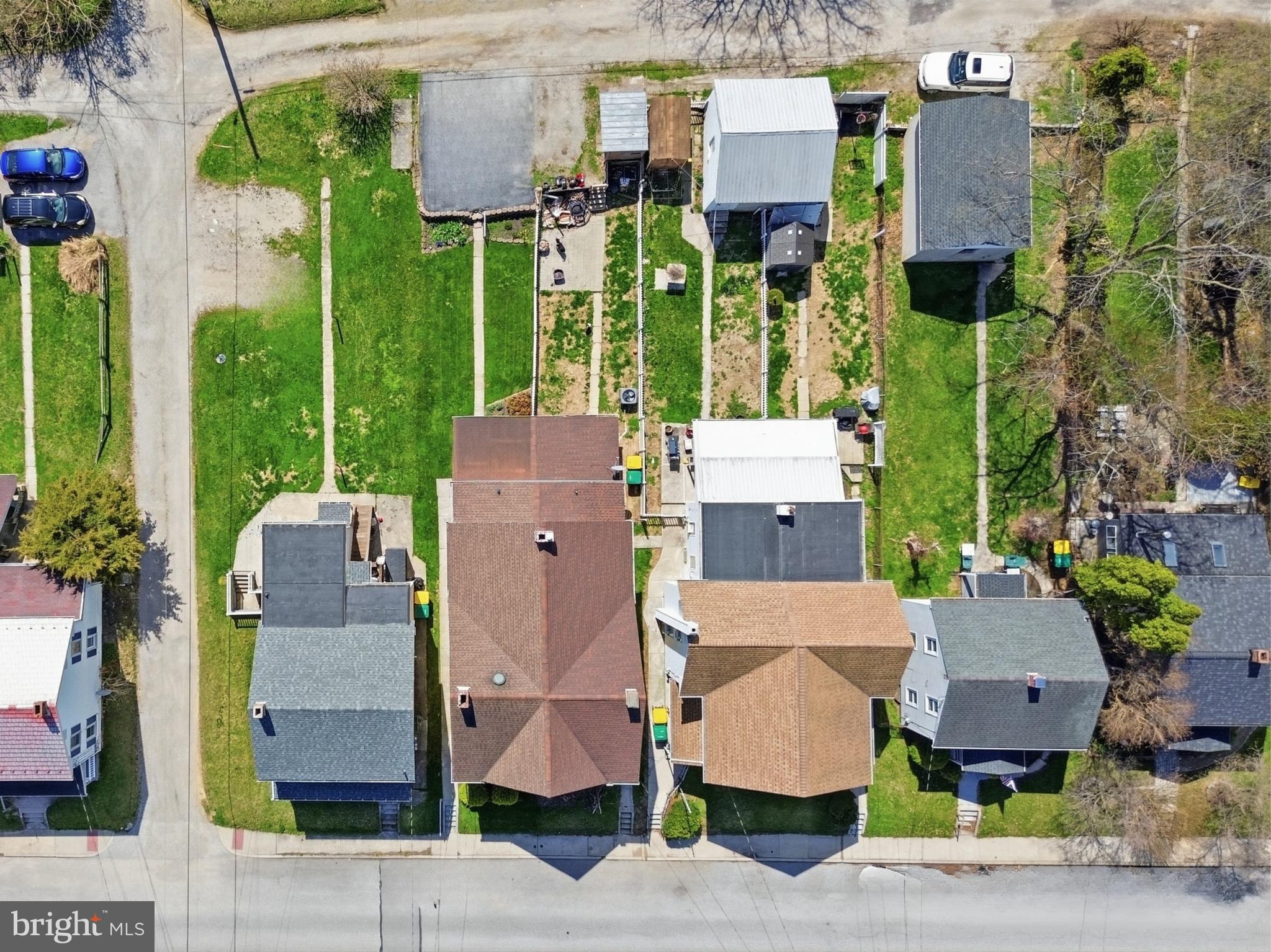 543 Baer Avenue Hanover, PA 17331 - Photo 40 of 51 an aerial view of residential houses with outdoor space and parking