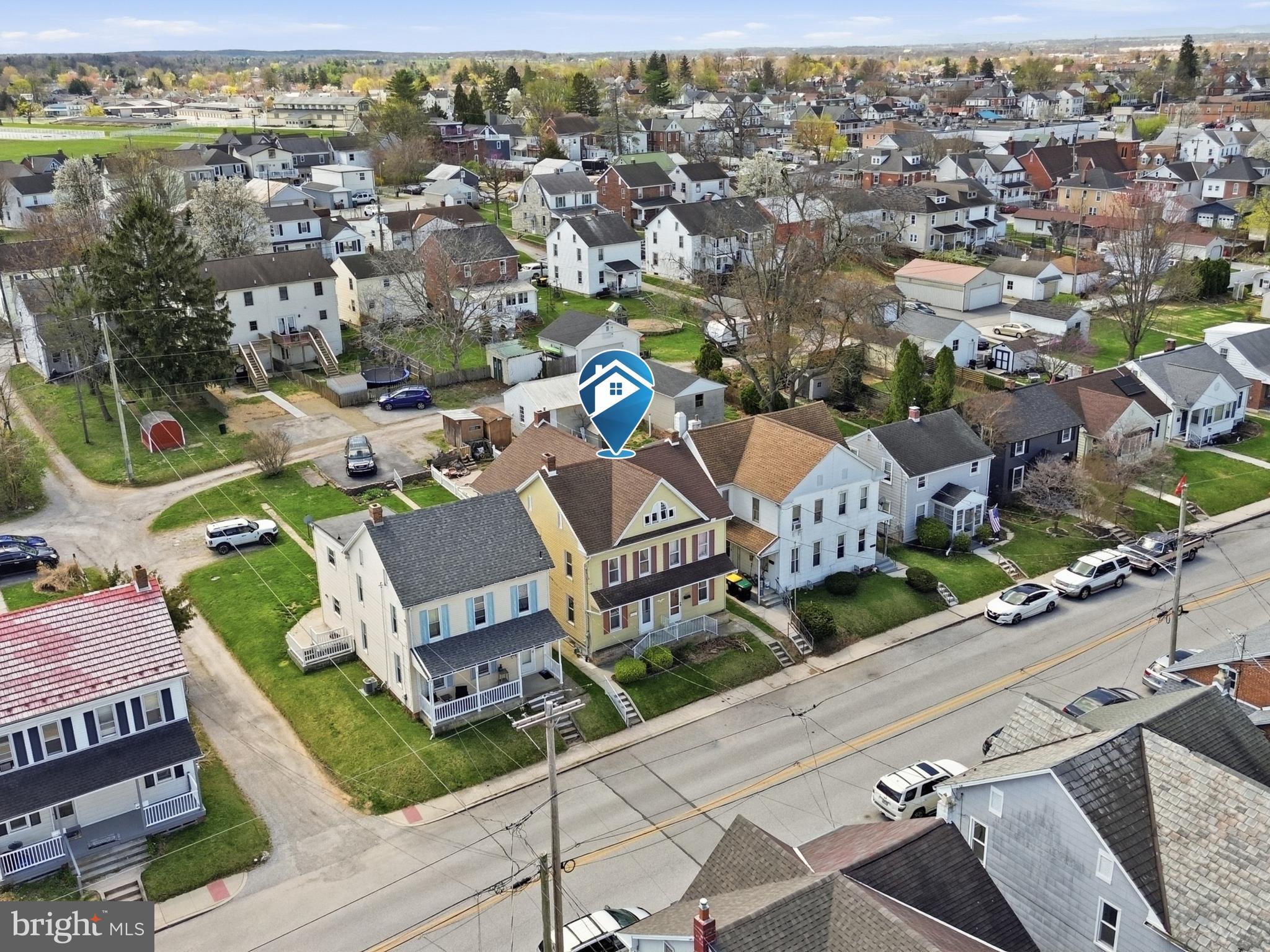 543 Baer Avenue Hanover, PA 17331 - Photo 42 of 51 an aerial view of residential houses with outdoor space