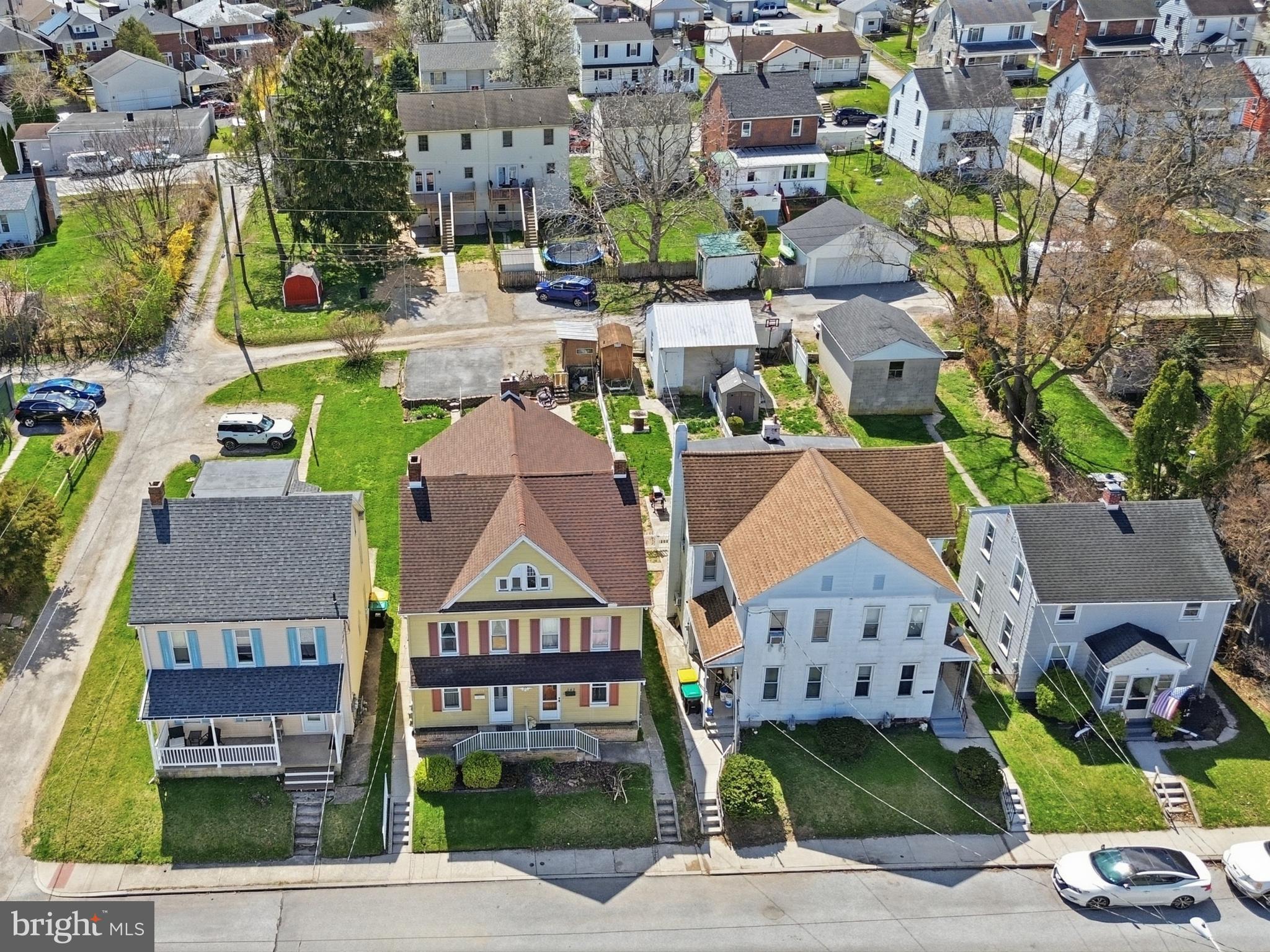 543 Baer Avenue Hanover, PA 17331 - Photo 44 of 51 an aerial view of multiple houses with yard