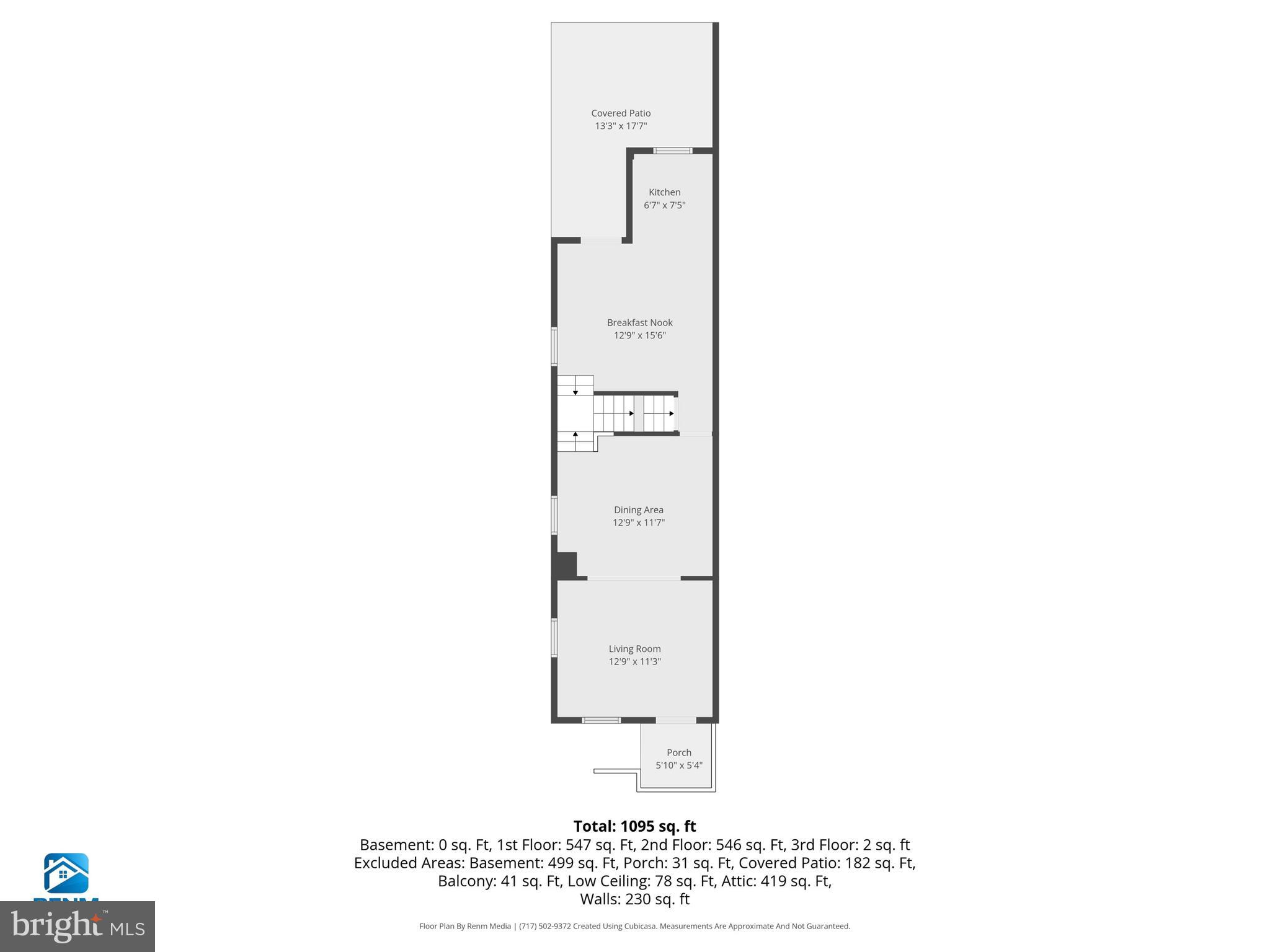 543 Baer Avenue Hanover, PA 17331 - Photo 48 of 51 a picture of a floor plan
