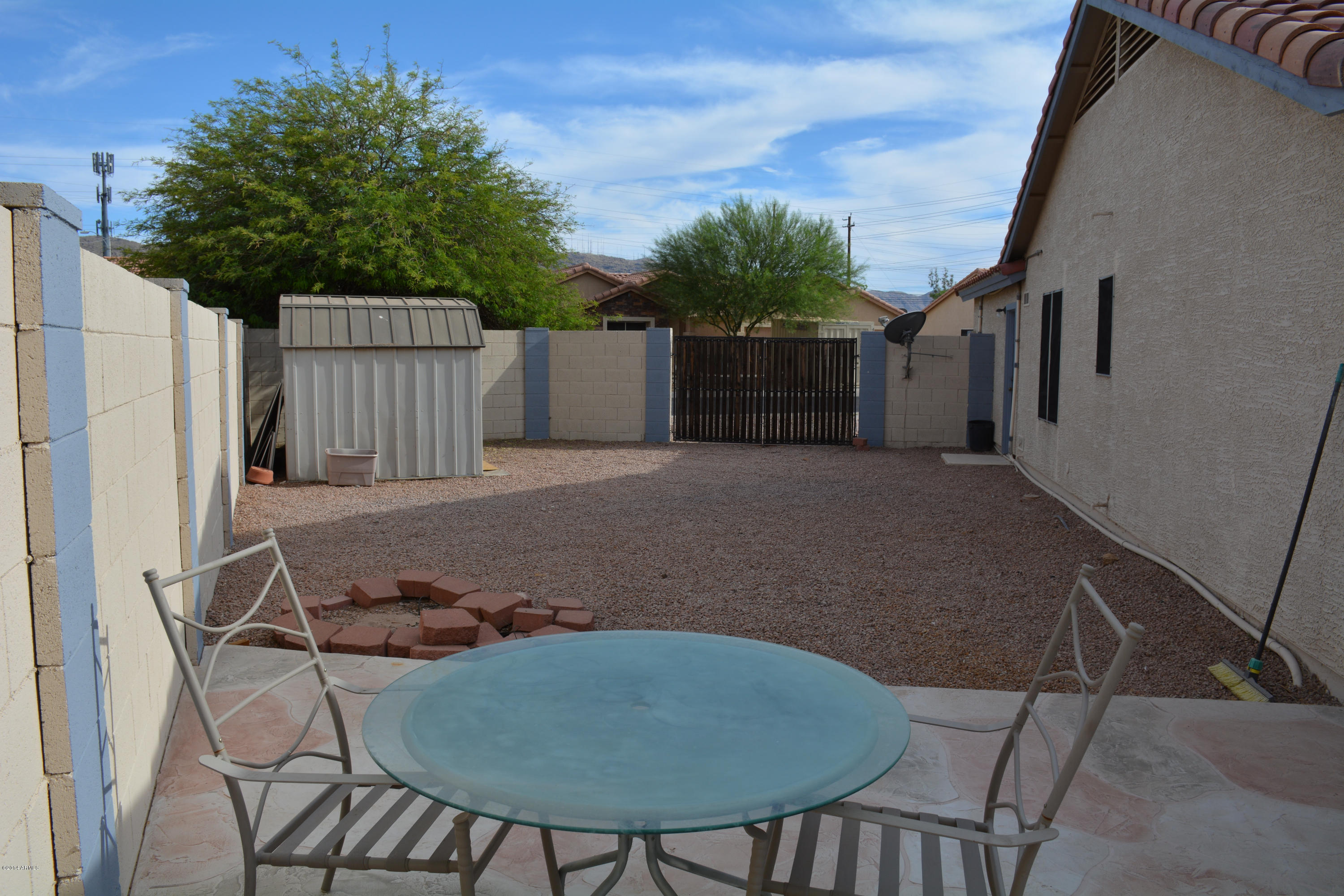 1614 East Fremont Road Phoenix, AZ 85042 - Photo 24 of 25 RV Gate w/Storage Shed