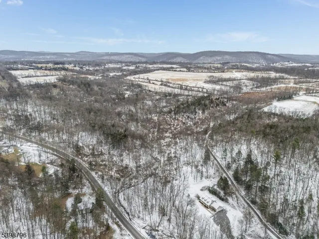 a view of a lake with city