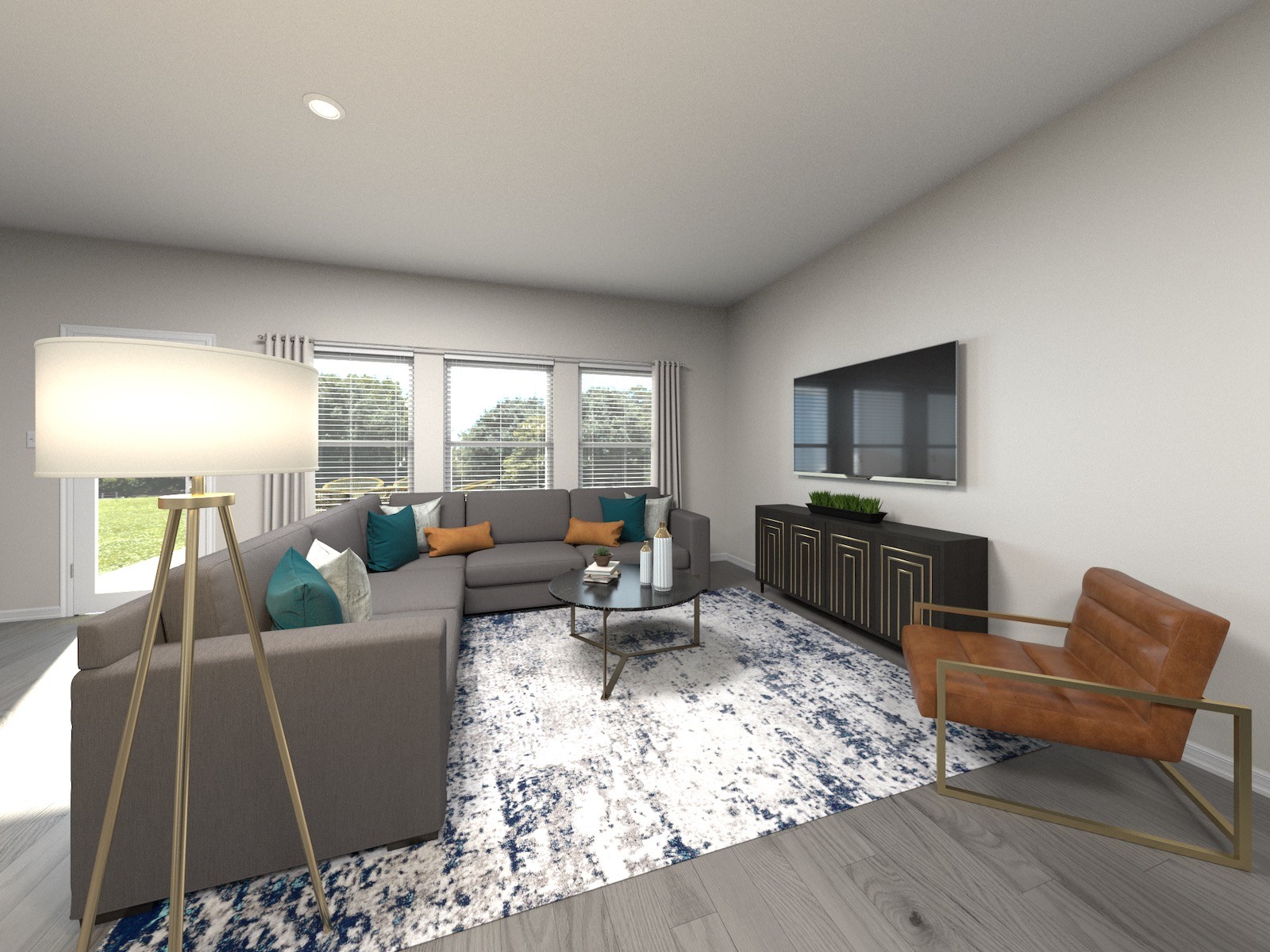 204 Douglas Bend Road, Unit 2002 Gallatin, TN 37066 - Photo 5 of 13 a living room with furniture and a flat screen tv