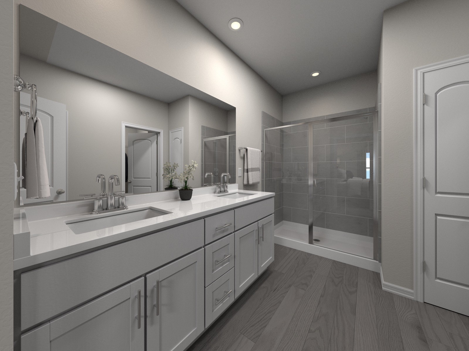 204 Douglas Bend Road, Unit 2002 Gallatin, TN 37066 - Photo 6 of 13 a bathroom with double sink and shower