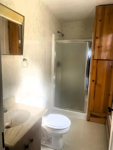 a view of utility room and window