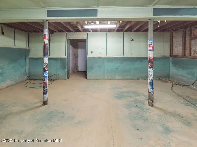 a view of storage and utility room