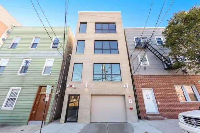 a view of a building with many windows